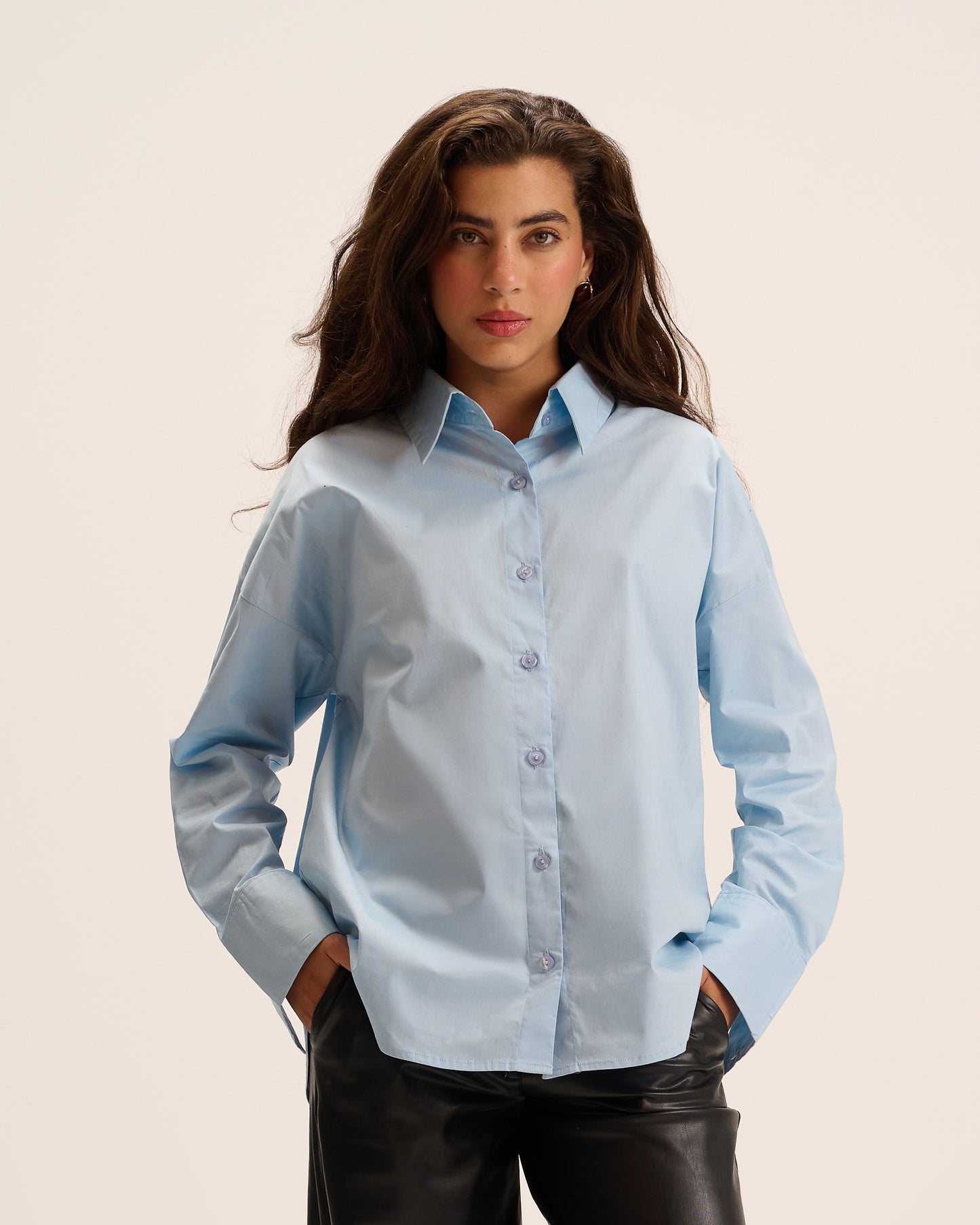 Baby blue Oversized Shirt