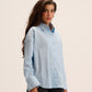 Baby blue Oversized Shirt