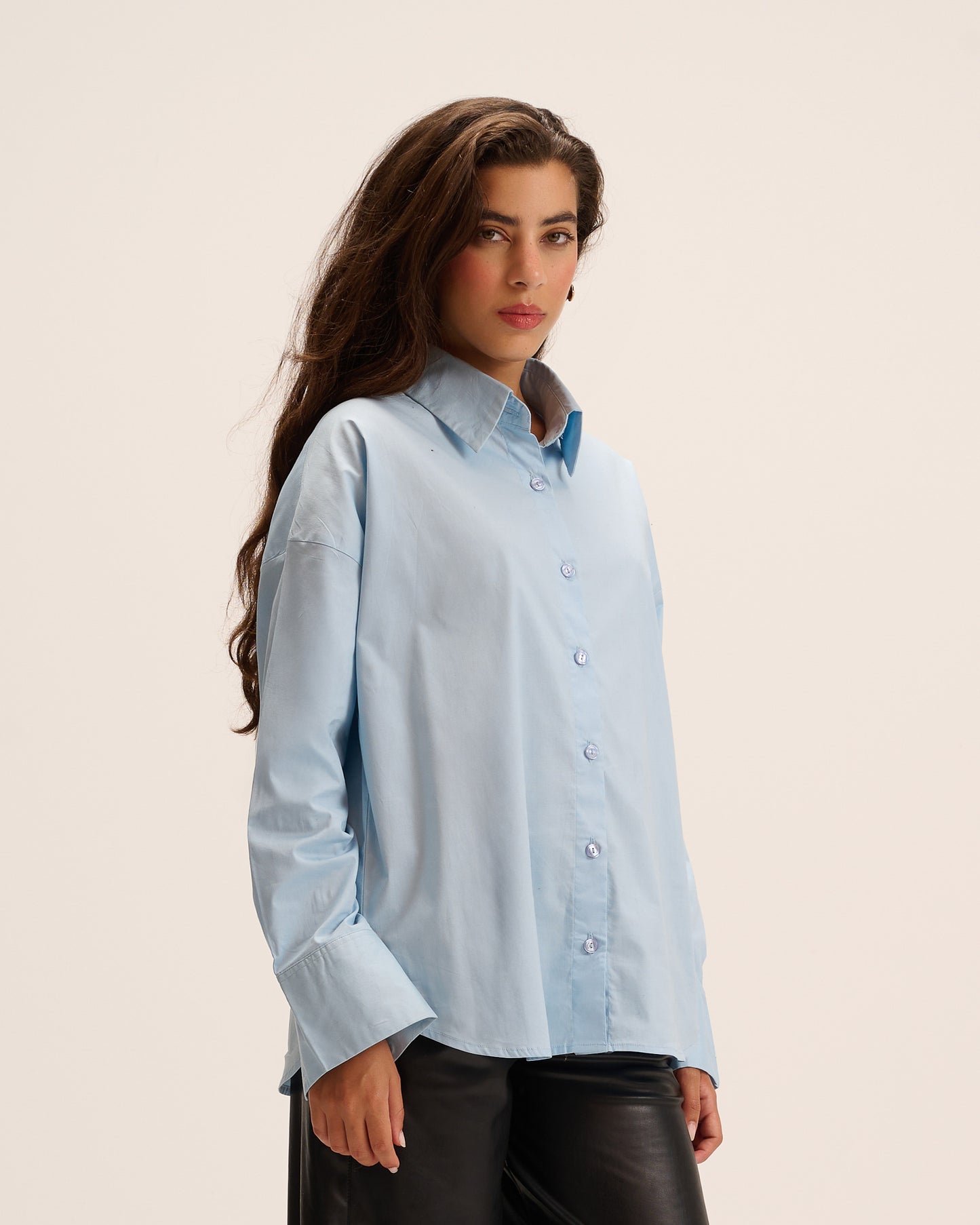 Baby blue Oversized Shirt