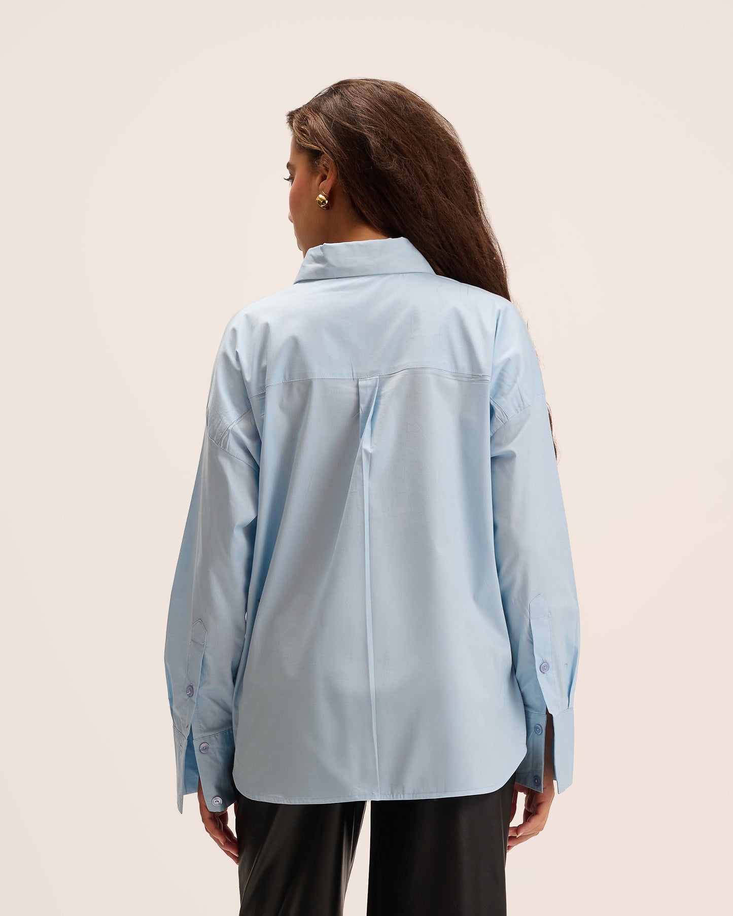 Baby blue Oversized Shirt