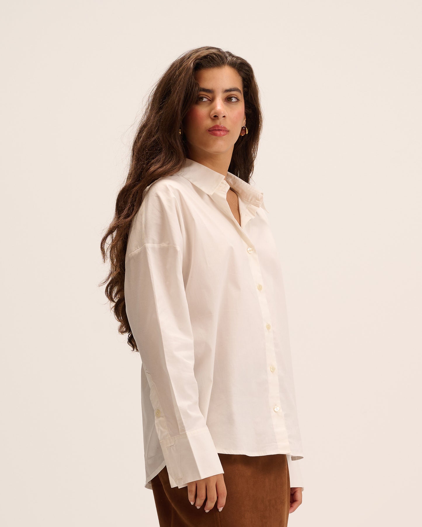 Off white Oversized Shirt