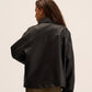 Black Leather Jacket for women