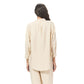 Beige long sleeve chemise