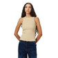 Beige Sleeveless body