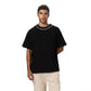 Black Oversized neck Printed T shirt