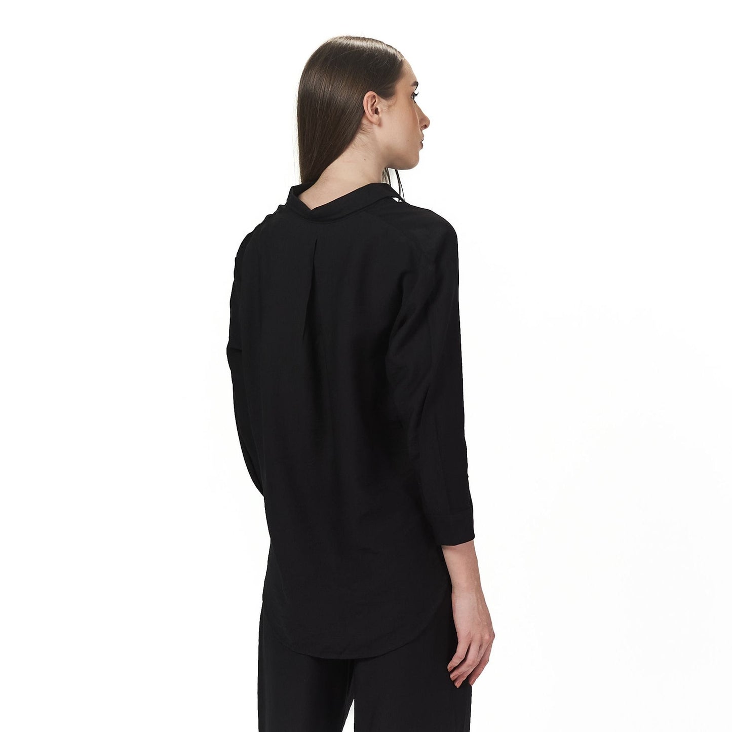 Black long sleeve chemise