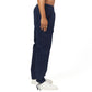Dark blue loose baggy cargo