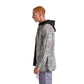 Grey Designed plaid Jacket Repeated Seamless Geometric Pattern