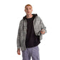 Grey Designed plaid Jacket Repeated Seamless Geometric Pattern