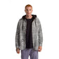 Grey Designed plaid Jacket Repeated Seamless Geometric Pattern