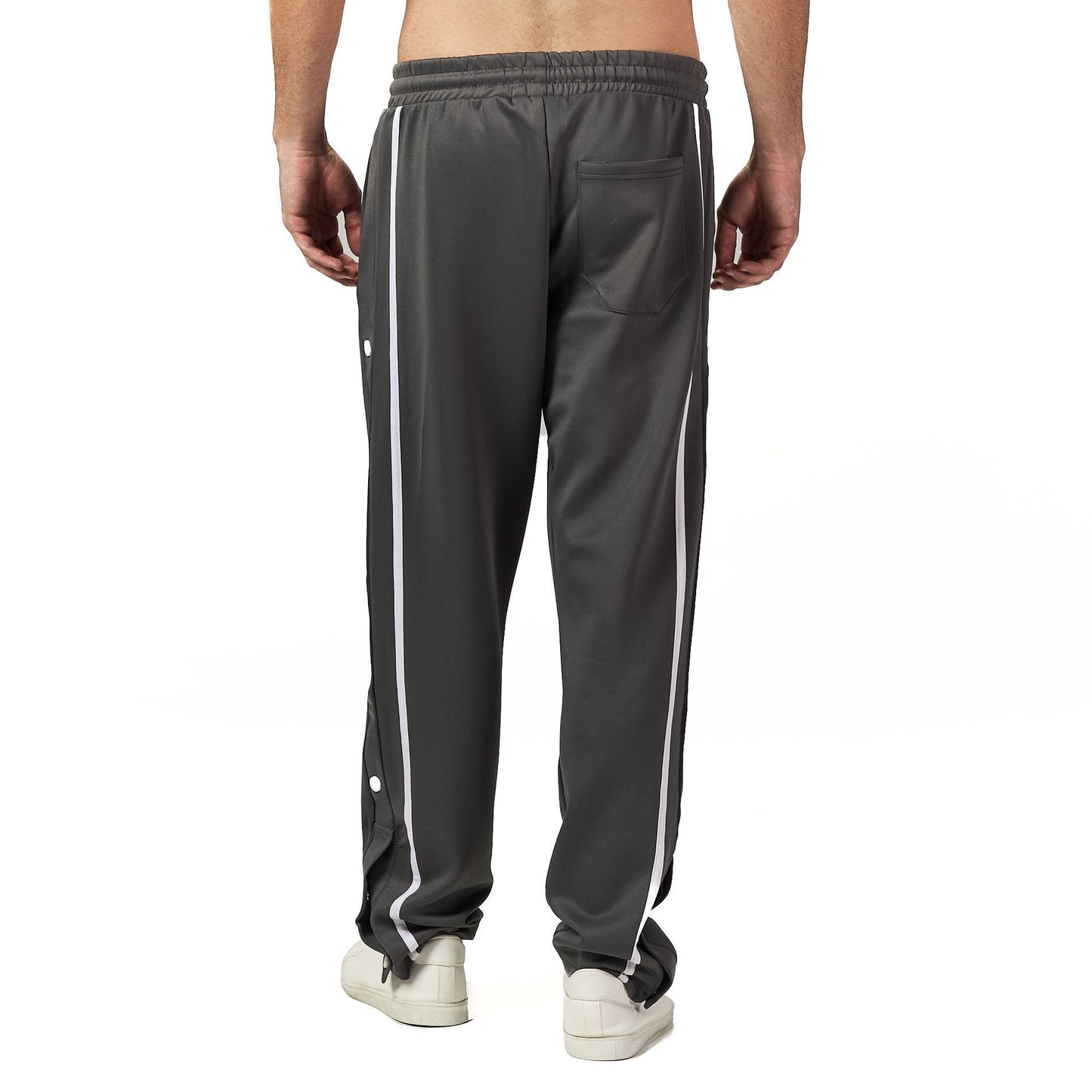 Grey side striped sweatpant