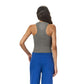 Grey sleeveless X body