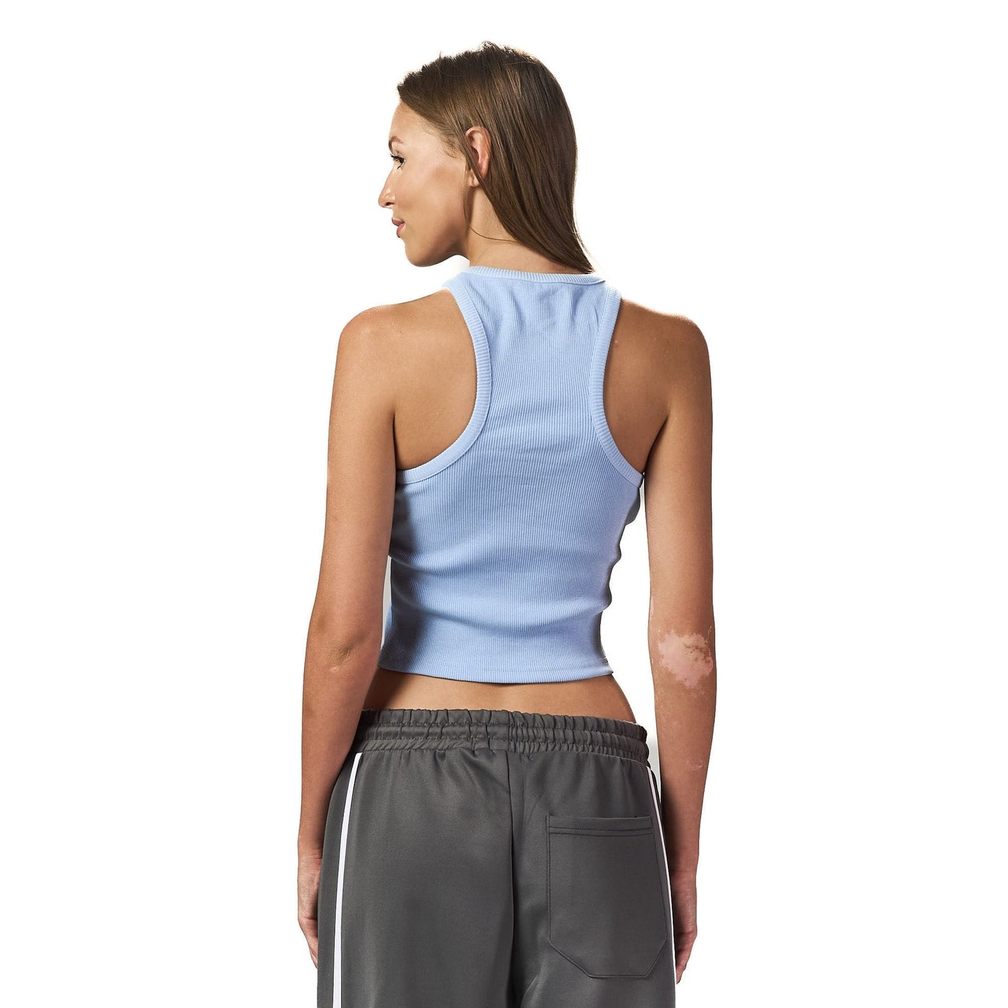 Light blue Sleeveless X body