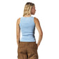 Light blue washed Sleeveless body
