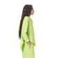 Light green long sleeve chemise