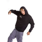 Men’s Black Printed Hoodie &#8211; “The Good”