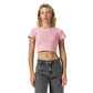 Pink ribbed short Sleeveless basic body