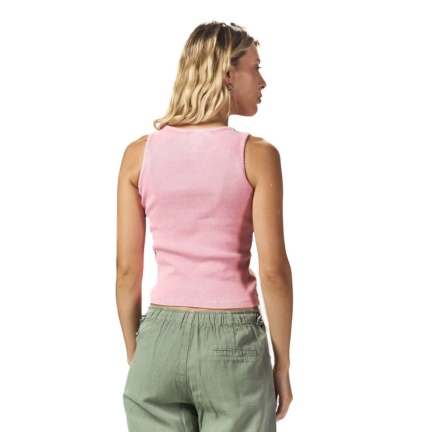 Pink washed Sleeveless body