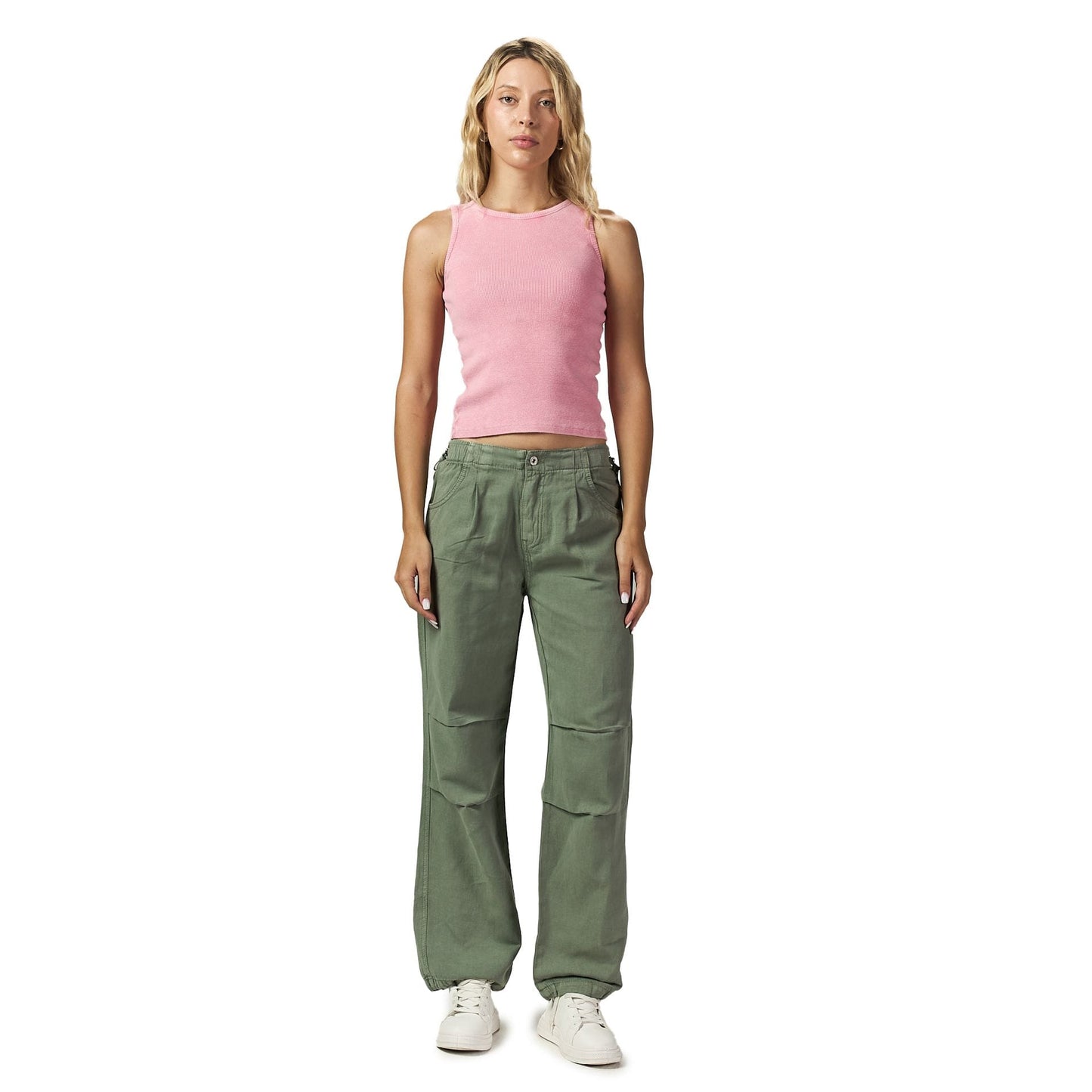 Pink washed Sleeveless body