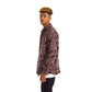 Shirt Burgundy and Brown Nesting Boxes