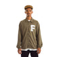 Tobacco Brown printed jacket future