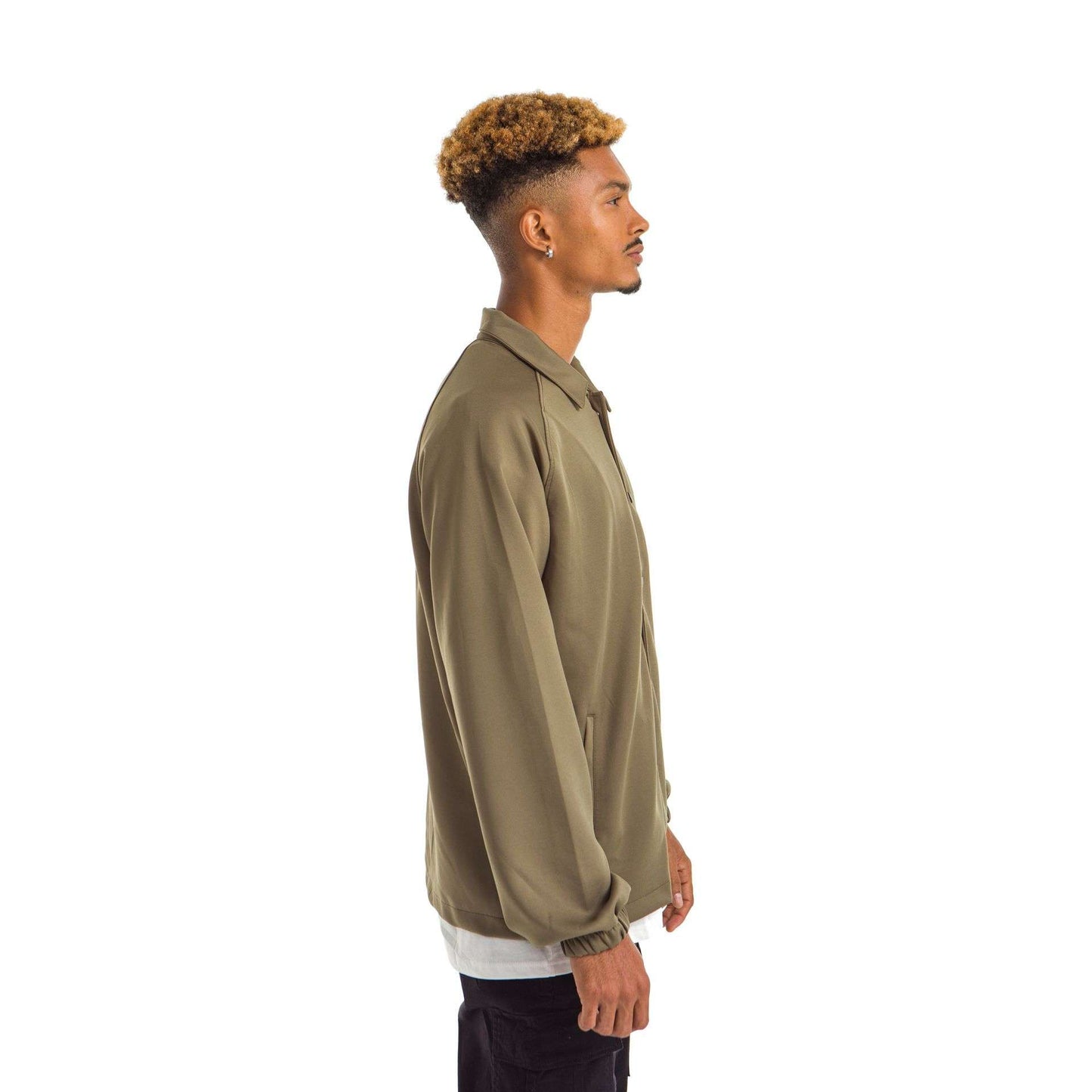 Tobacco Brown printed jacket future