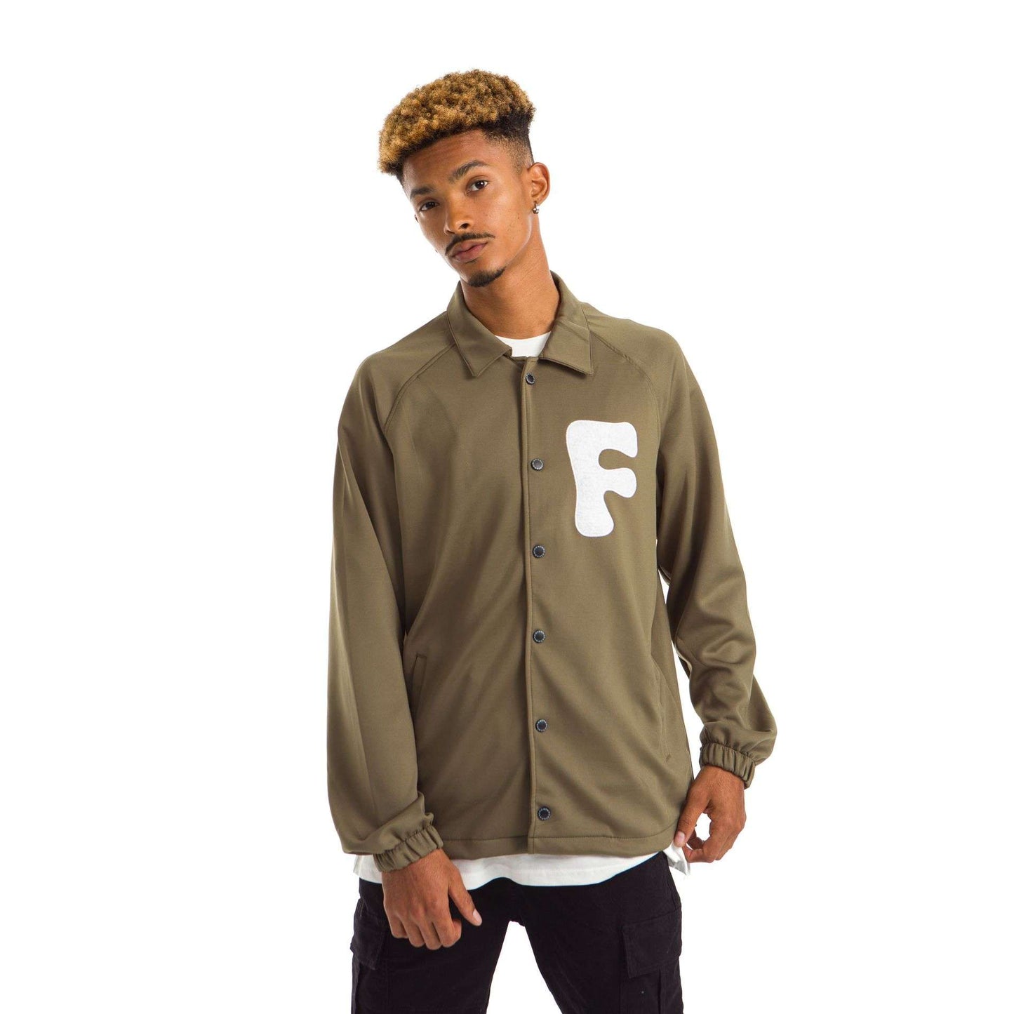Tobacco Brown printed jacket future