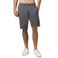 Washed grey plain short