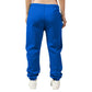 Women Blue Heavy Melton Sweatpant
