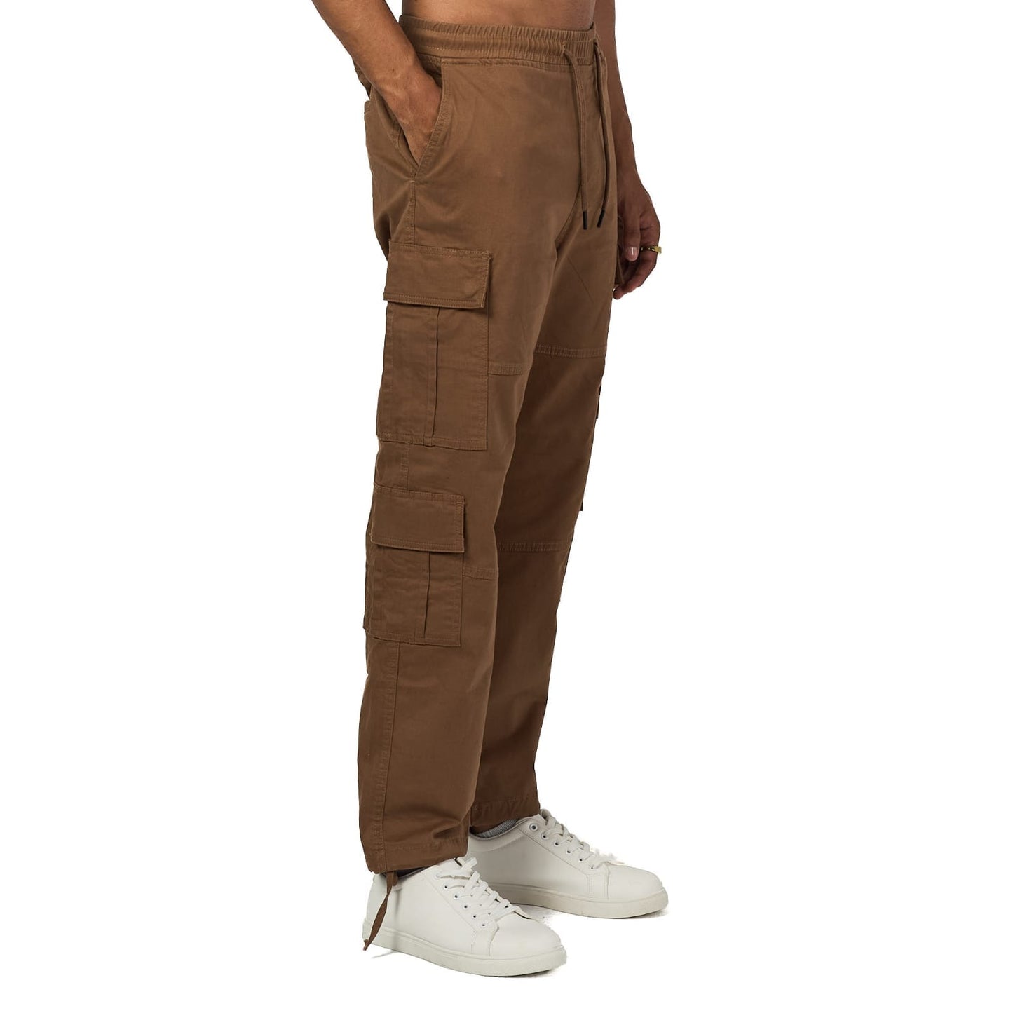 Brown loose baggy cargo