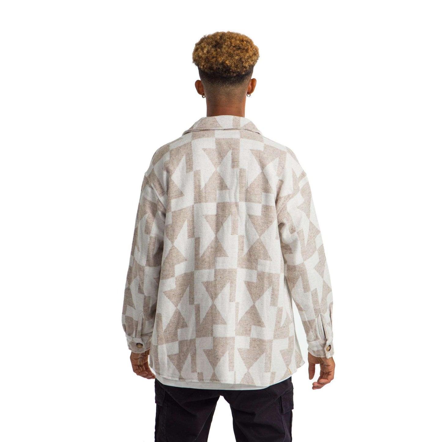 White Shirt Hexagons Geometric Seamless Patterns