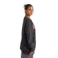 Women Dark Grey Heavy French terry Printed Sweatshirt. “Freedom Rock”