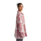 Women’s heavy Long-sleeve Oversized shirt checkered pink