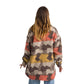 Women’s heavy Long-sleeve shirt Oversized Designed yellow orange