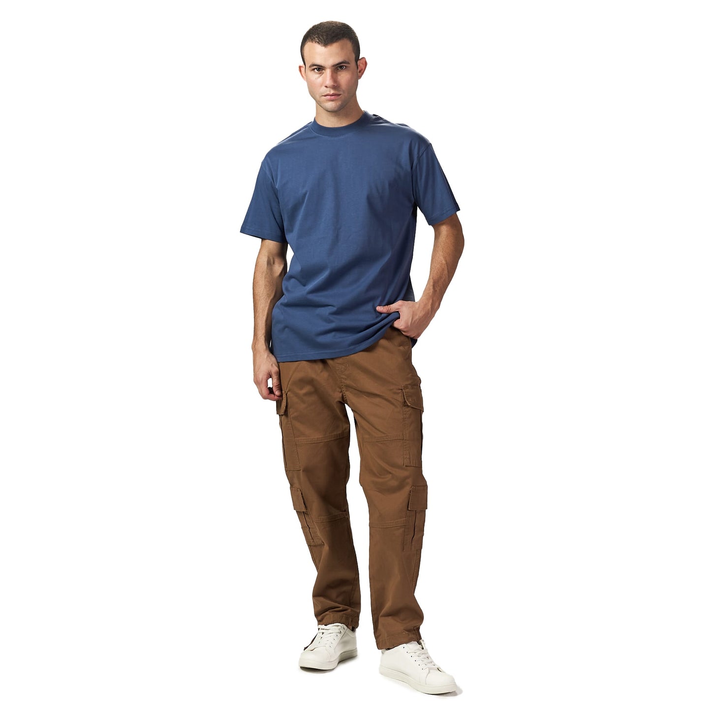 Blue oversized t shirt