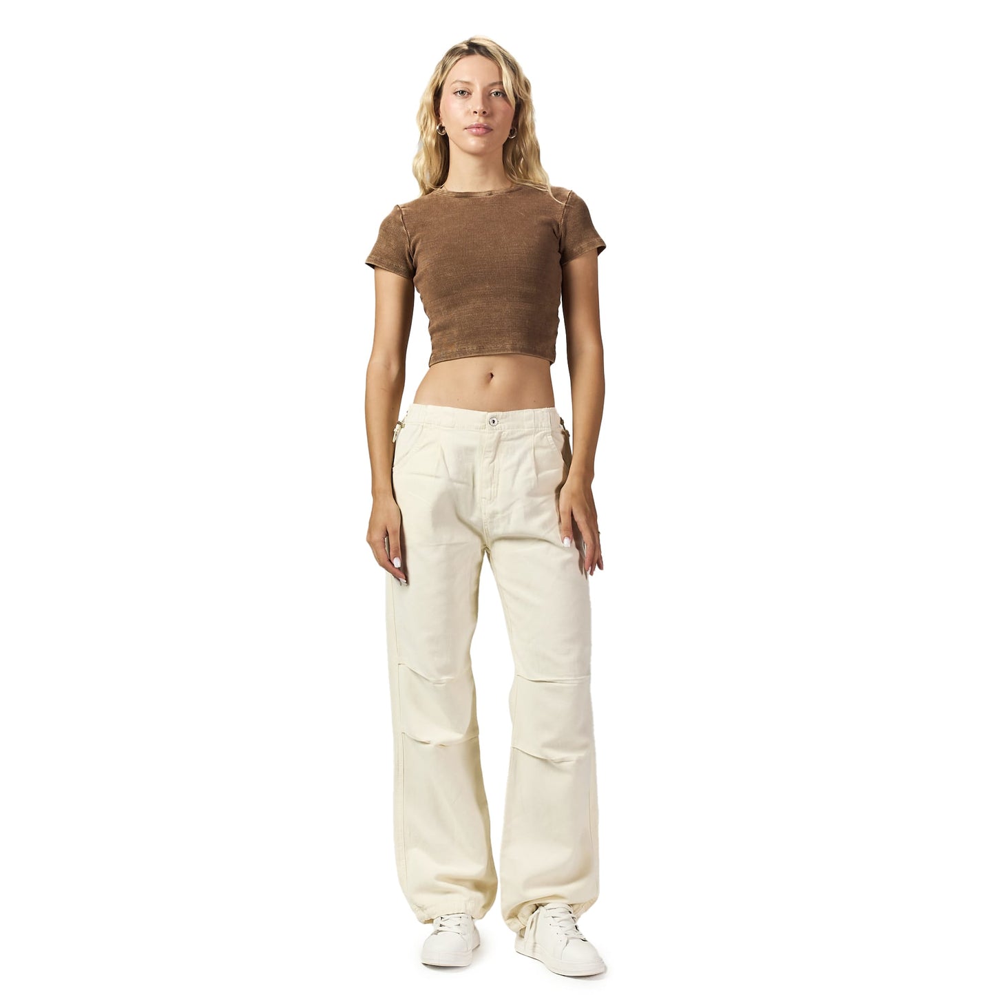 Beige Cargo Pant