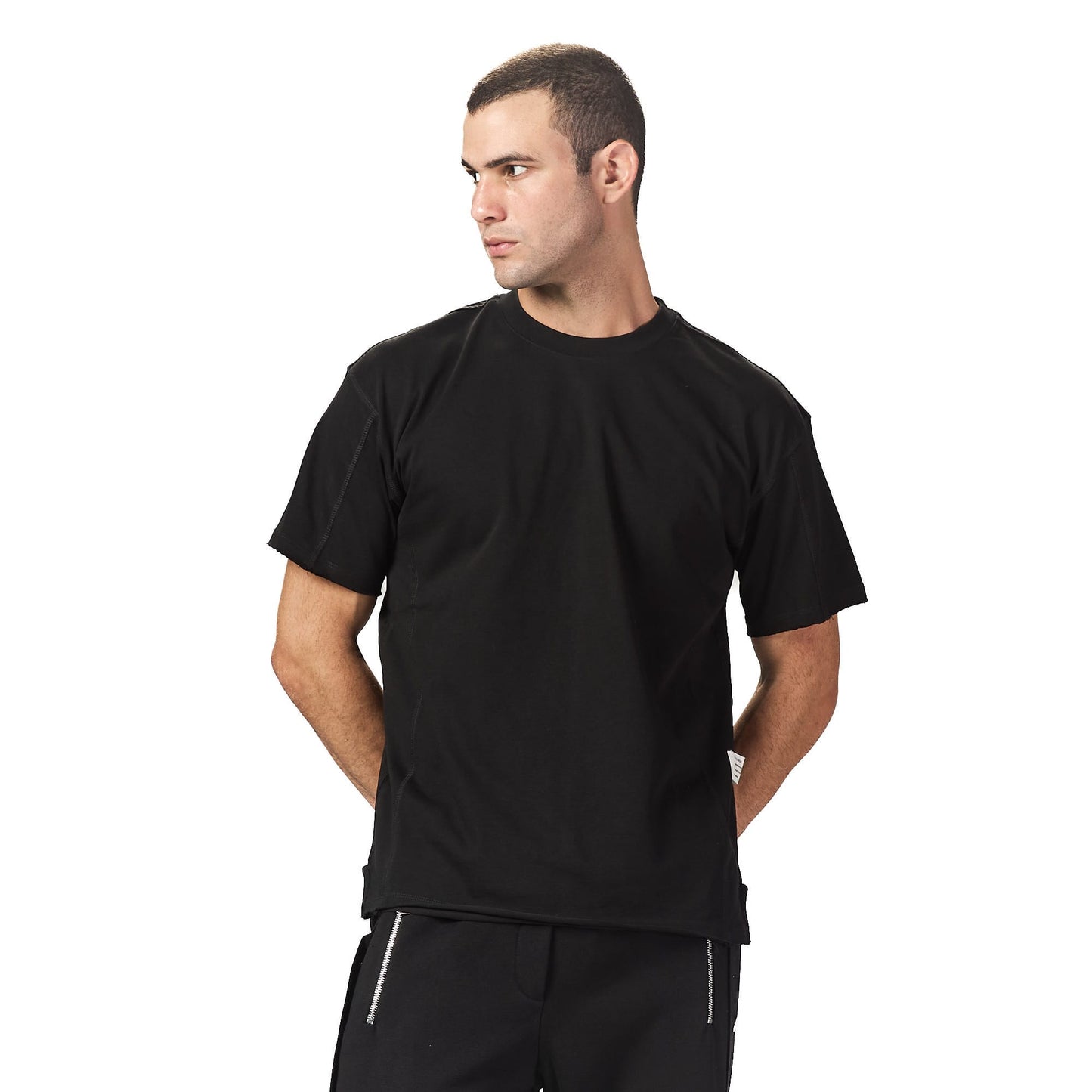 Black Oversized T shirt ST