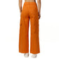 Orange Baggy Cargo Pant