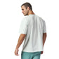 Light sky blue oversized T shirt