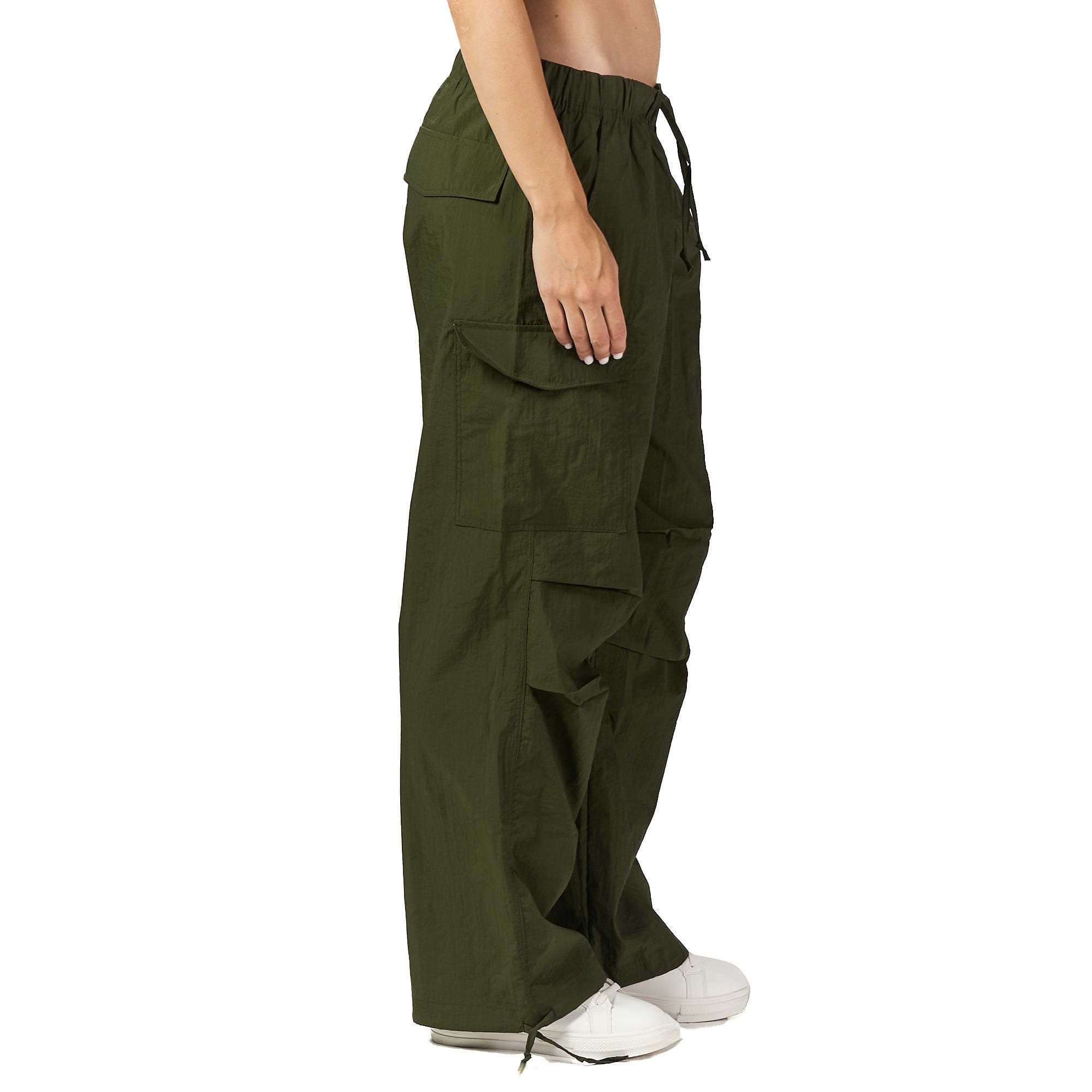 Olive Parachute Pant