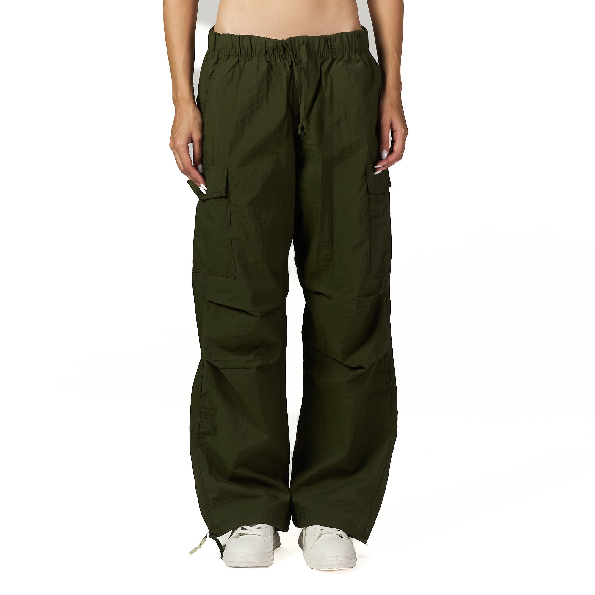 Olive Parachute Pant