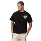 Racing Black Oversized Printed T-shirt