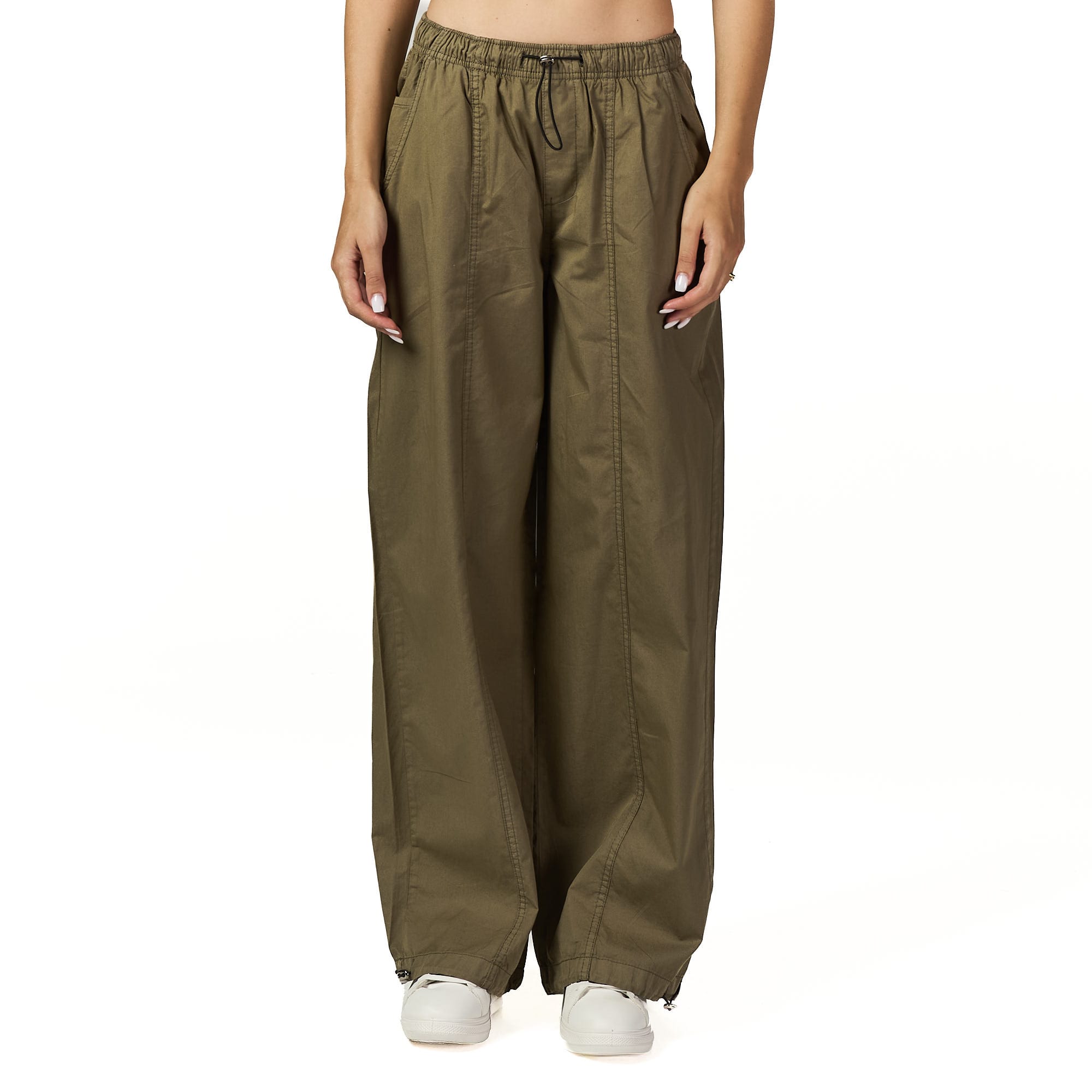 Olive Parachute Pant