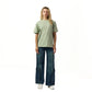 Blue front pocket jeans