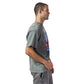 Hawaii Grey Oversized Printed T-shirt