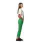 Green dungaree dress