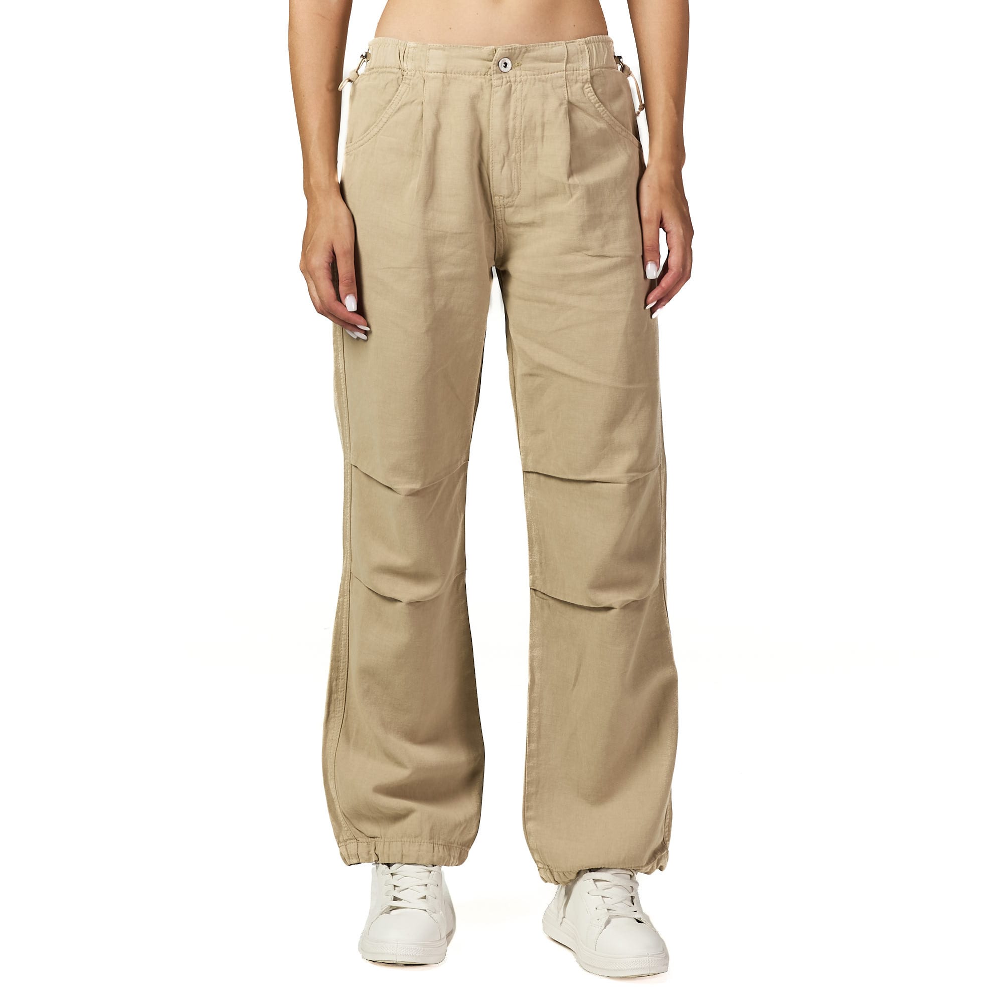Dark Beige Cargo Pants