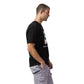 100 dollar bill black oversized printed t shirt