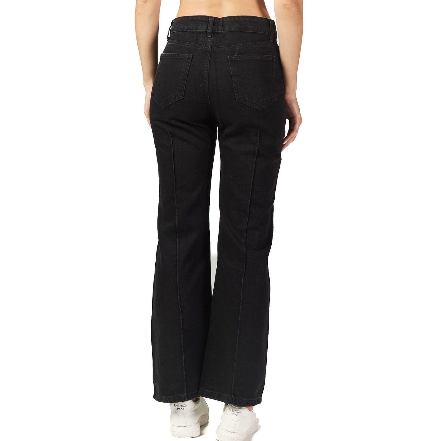 Black loose jeans pant