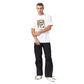 100 dollar bill white oversized printed t shirt